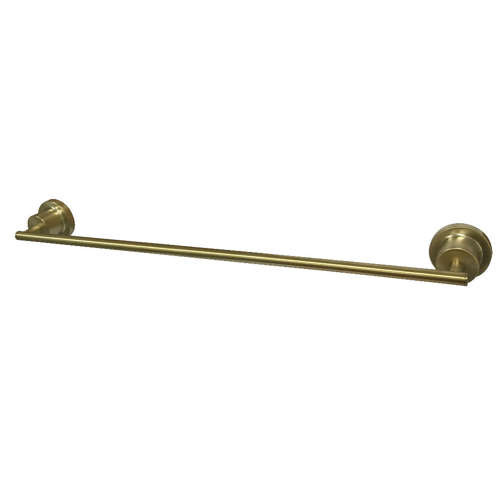 Kingston Brass BAH8211SB Concord 24-Inch Single Towel Bar, Brushed Brass - BNGBath