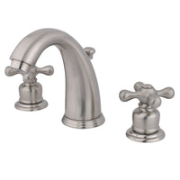 Thumbnail for Kingston Brass GKB988AX Widespread Bathroom Faucet, Brushed Nickel - BNGBath