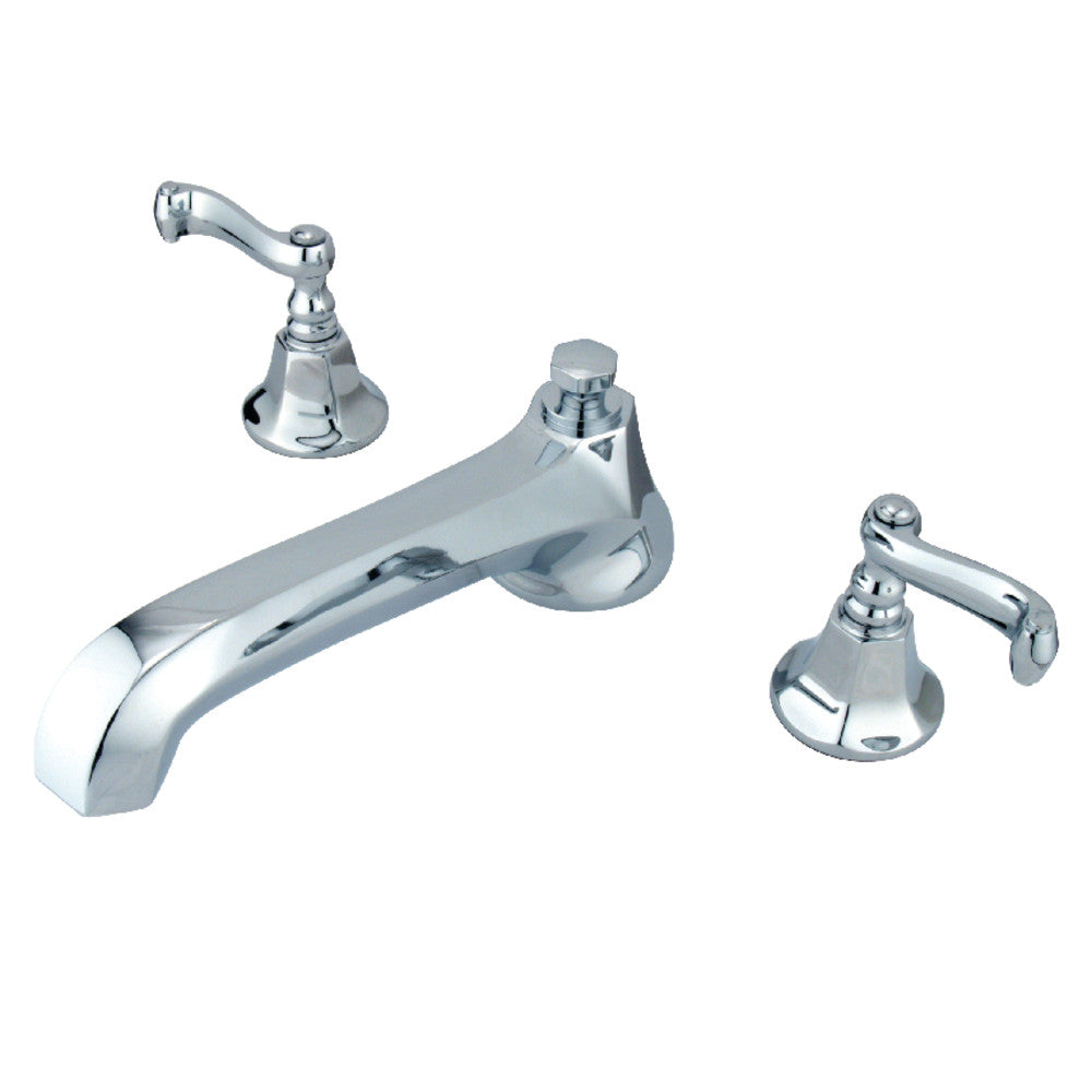 Kingston Brass KS4301FL Roman Tub Faucet, Polished Chrome - BNGBath