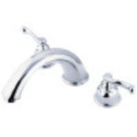 Thumbnail for Kingston Brass KS8361FL Royale Roman Tub Faucet, Polished Chrome - BNGBath