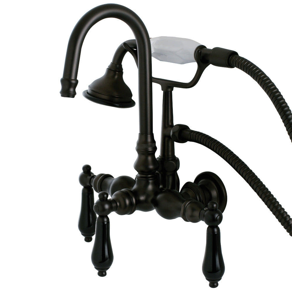 Aqua Vintage AE7T5PKL Duchess Wall Mount Clawfoot Tub Faucet, Oil Rubbed Bronze - BNGBath