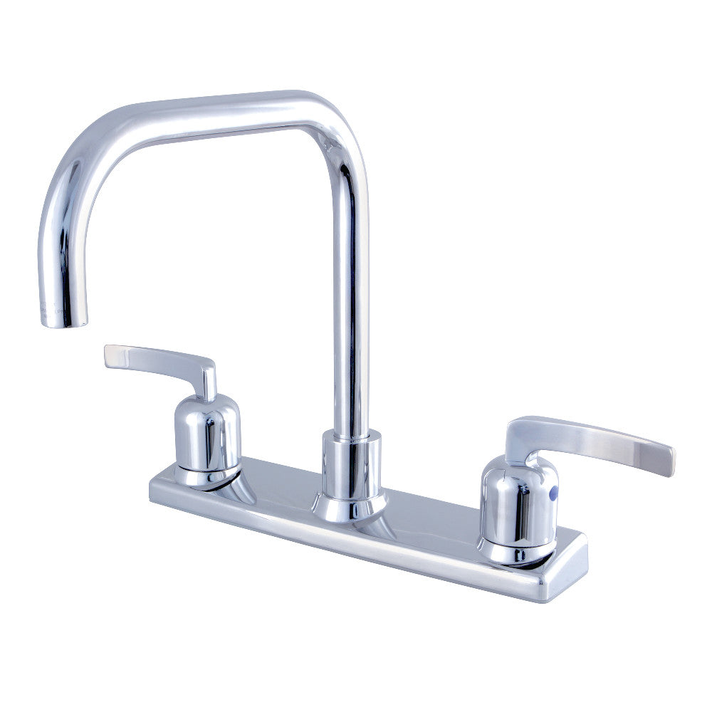 Kingston Brass FB2141EFL Centurion 8-Inch Centerset Kitchen Faucet, Polished Chrome - BNGBath