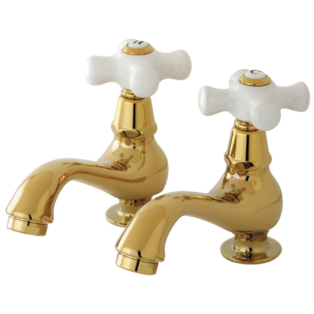 Kingston Brass KS1102PX Heritage Basin Tap Faucet, Polished Brass - BNGBath