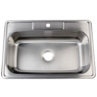 Thumbnail for Gourmetier Studio Drop-In Kitchen Sinks - BNGBath