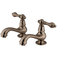 Thumbnail for Kingston Brass KS1108AL Heritage Basin Tap Faucet, Brushed Nickel - BNGBath