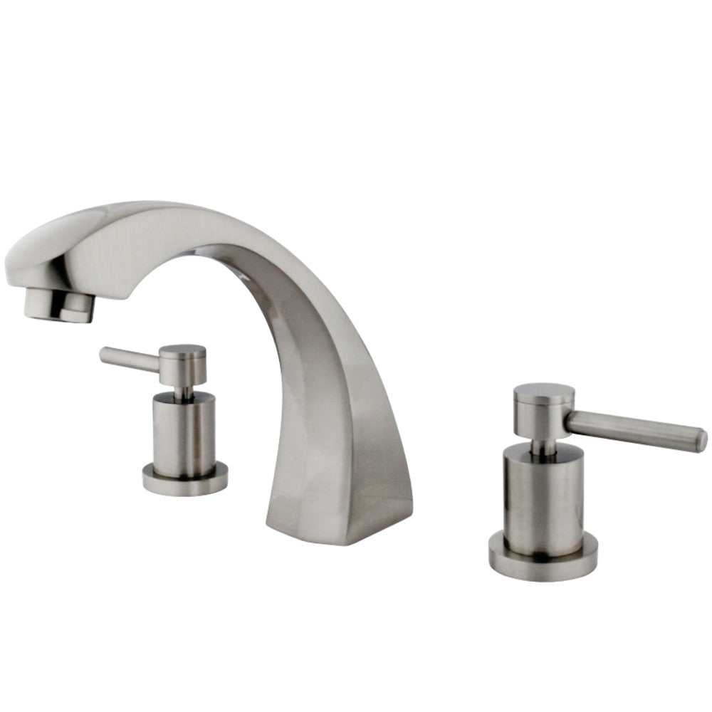 Kingston Brass KS4368DL Concord Roman Tub Faucet, Brushed Nickel - BNGBath