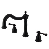 Thumbnail for Kingston Brass KS1345BL Heritage Roman Tub Faucet, Oil Rubbed Bronze - BNGBath