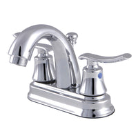 Thumbnail for Kingston Brass FB5611JL 4 in. Centerset Bathroom Faucet, Polished Chrome - BNGBath