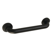 Thumbnail for Kingston Brass DR214120 Milano 12-Inch Decorative 1-1/4-Inch OD Grab Bar, Matte Black - BNGBath