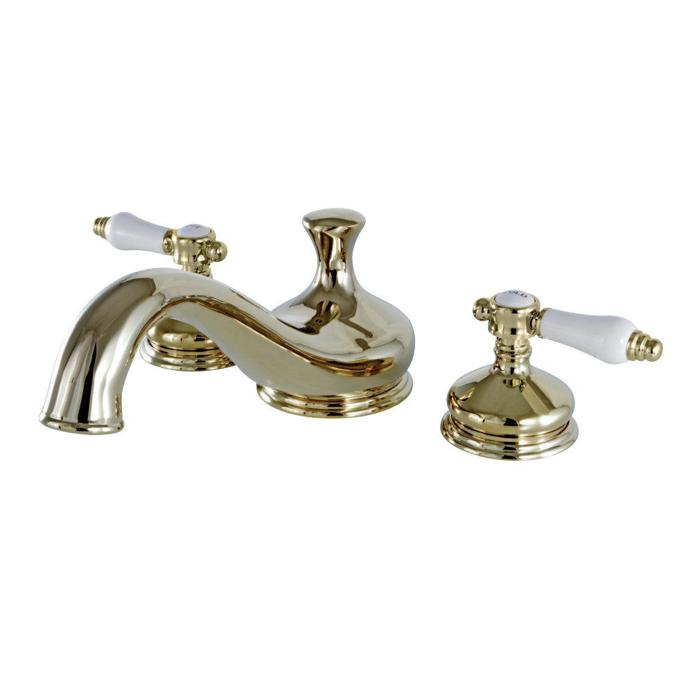 Kingston Brass KS3332BPL Bel-Air Roman Tub Faucet, Polished Brass - BNGBath