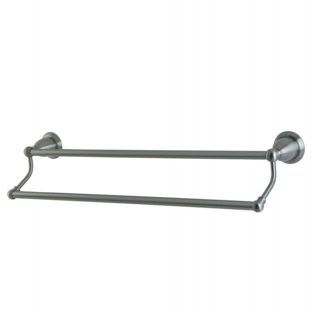 Kingston Brass BA1753SN Heritage 24" Dual Towel Bar, Brushed Nickel - BNGBath