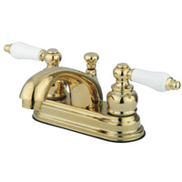 Thumbnail for Kingston Brass GKB2602PL 4 in. Centerset Bathroom Faucet, Polished Brass - BNGBath