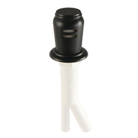 Thumbnail for Kingston Brass KA831MB Trimscape Dishwasher Air Gap, Matte Black - BNGBath