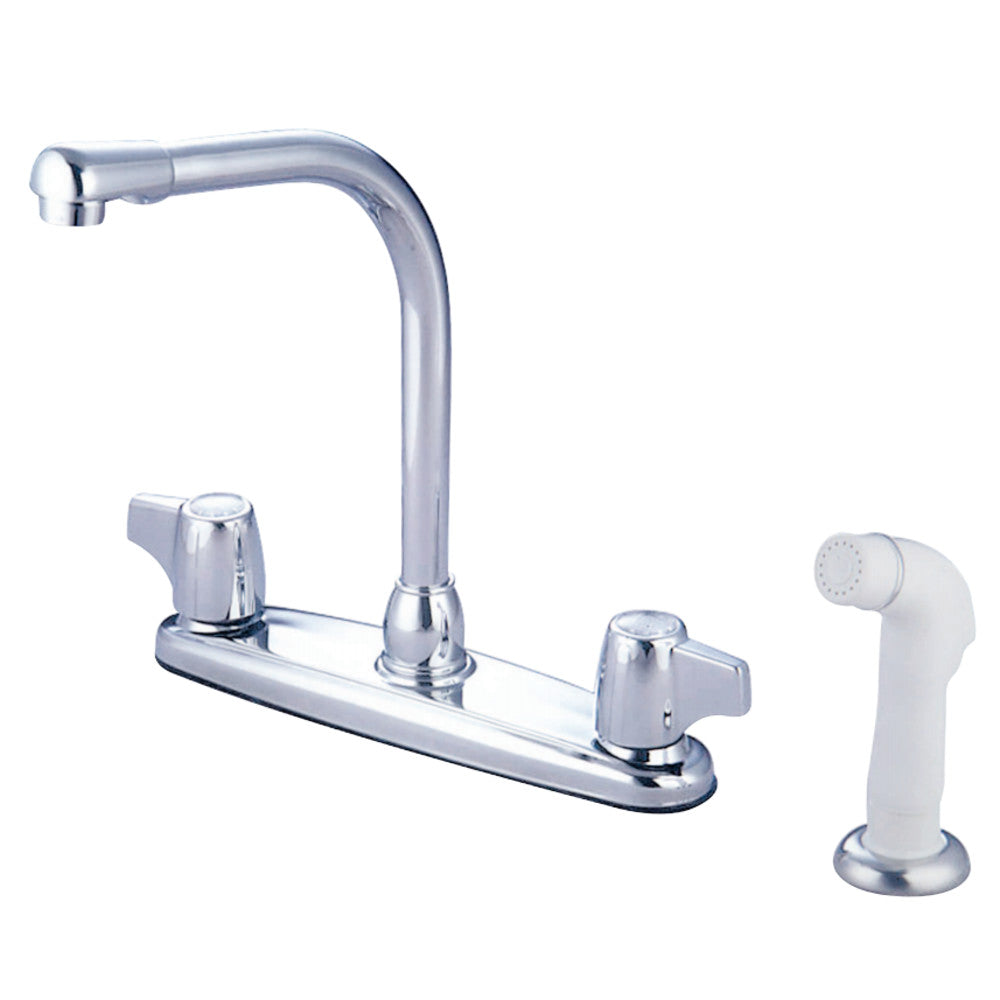 Kingston Brass GKB742 Magellan Centerset Kitchen Faucet, Polished Chrome - BNGBath