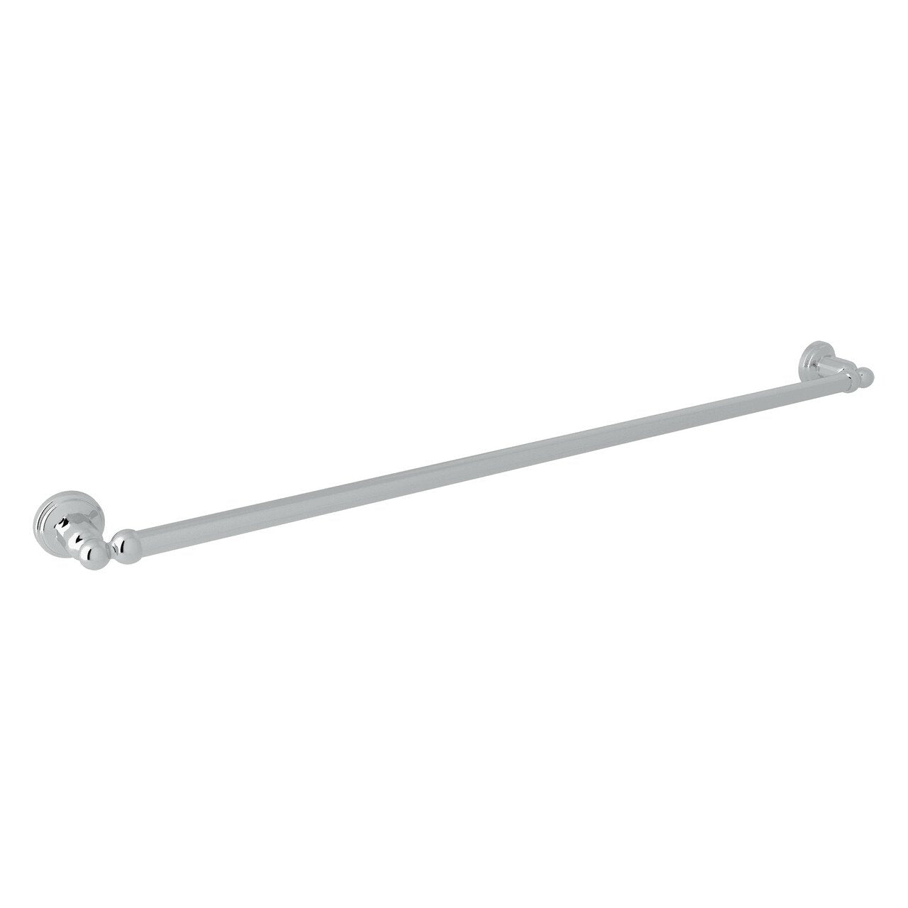 Perrin & Rowe Edwardian Wall Mount 31 1/2 Inch Single Towel Bar - BNGBath