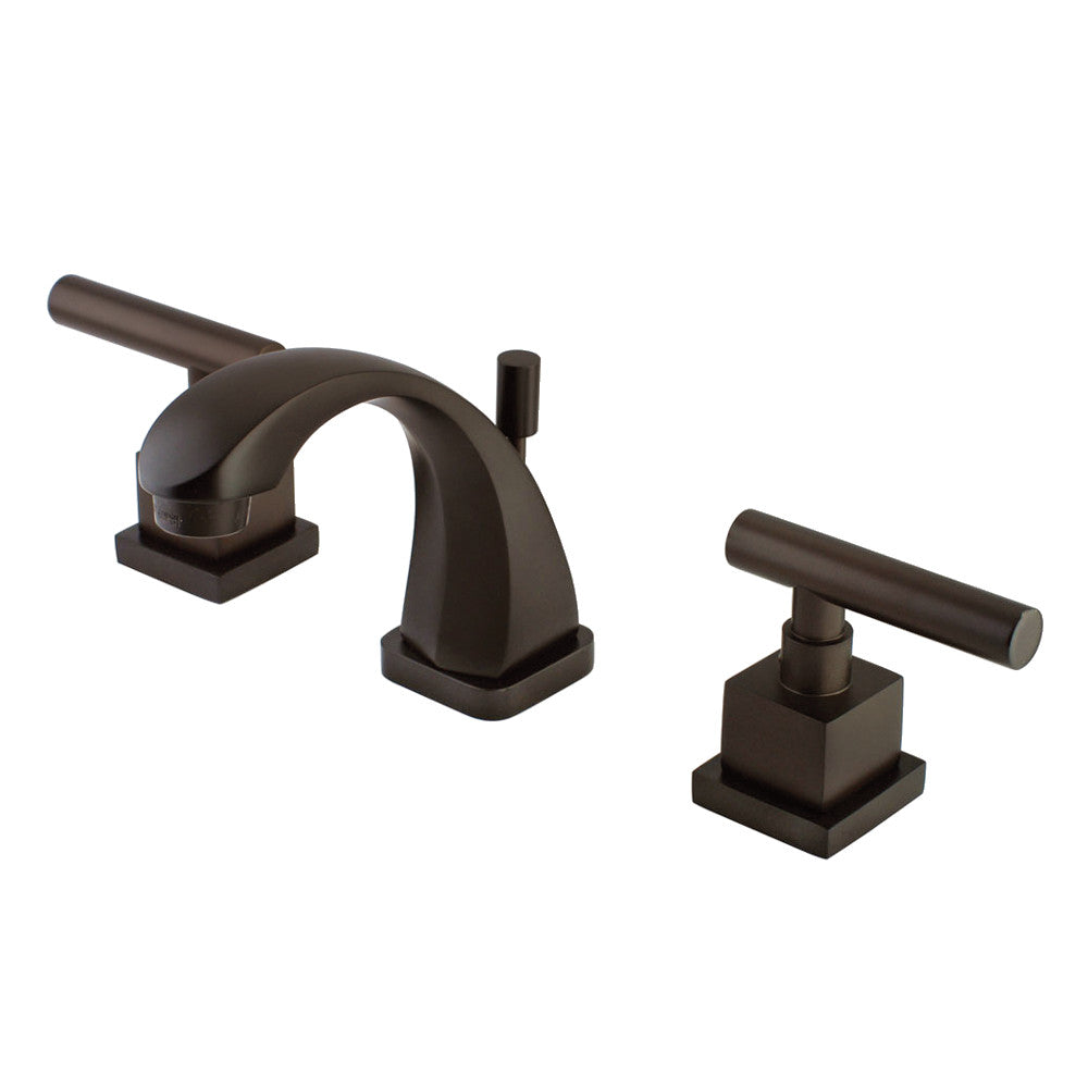 Kingston Brass KS4945CQL Claremont 8 in. Widespread Bathroom Faucet, Oil Rubbed Bronze - BNGBath