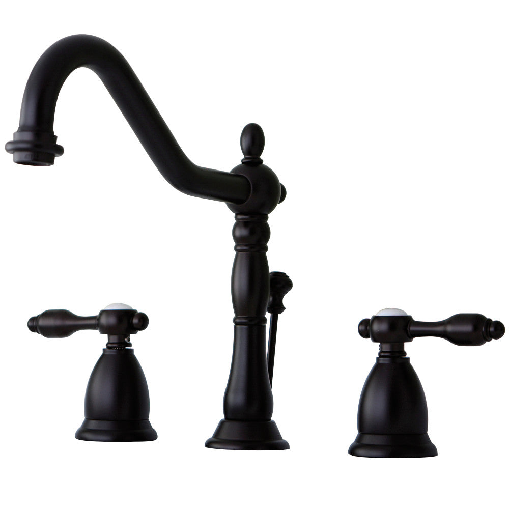 Kingston Brass KS1995TAL 8 in. Widespread Bathroom Faucet, Oil Rubbed Bronze - BNGBath