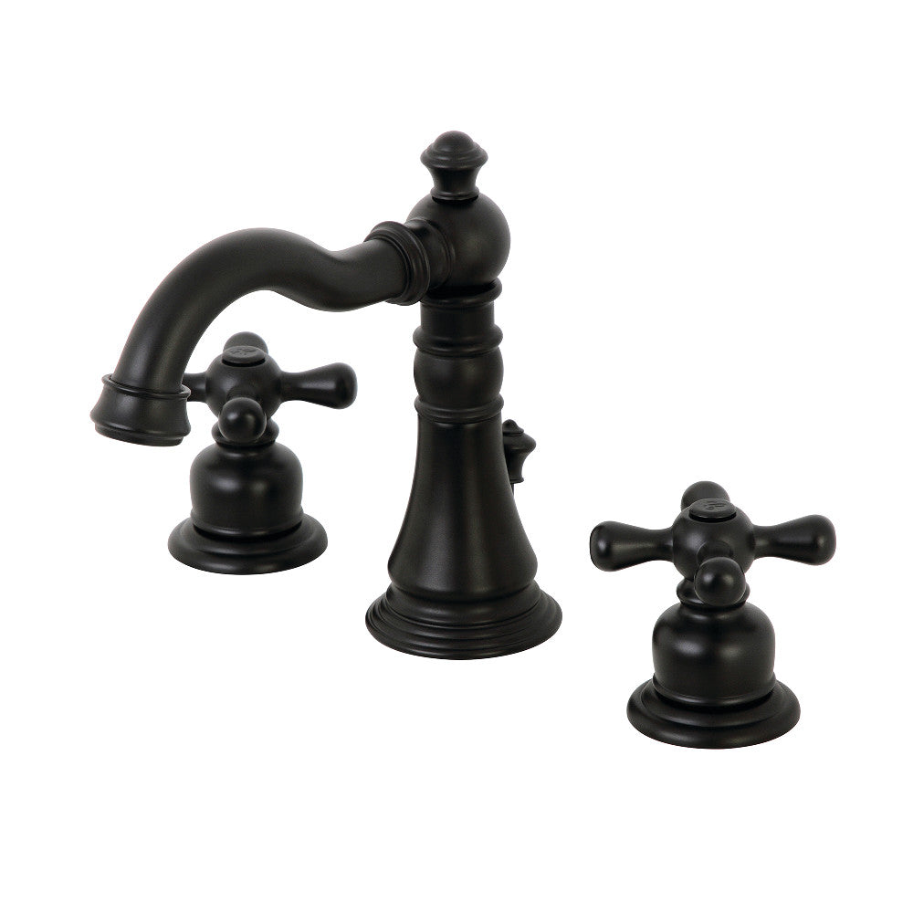 Fauceture FSC1970AX American Classic 8 in. Widespread Bathroom Faucet, Matte Black - BNGBath