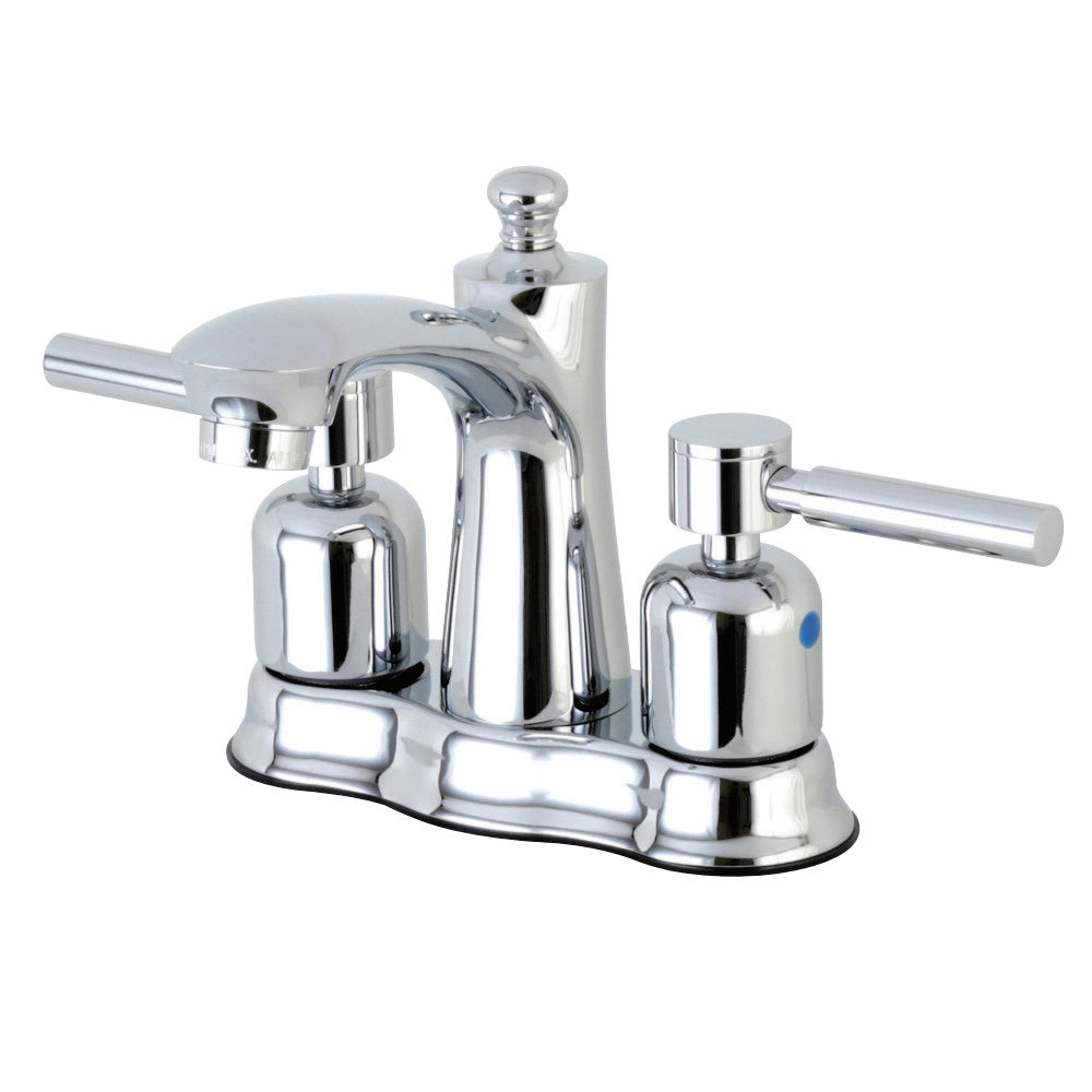 Kingston Brass FB7611DL 4 in. Centerset Bathroom Faucet, Polished Chrome - BNGBath