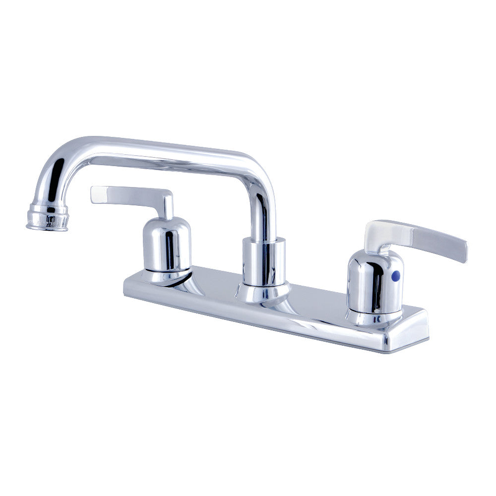 Kingston Brass FB2131EFL Centurion 8-Inch Centerset Kitchen Faucet, Polished Chrome - BNGBath