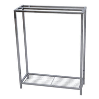 Thumbnail for Kingston Brass SCC8351 Edenscape Freestanding Iron Towel Rack, Polished Chrome - BNGBath