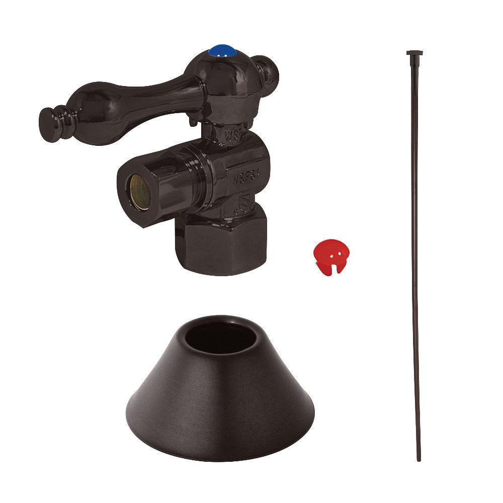 Kingston Brass CC43105TKF20 Traditional Plumbing Toilet Trim Kit, Oil Rubbed Bronze - BNGBath