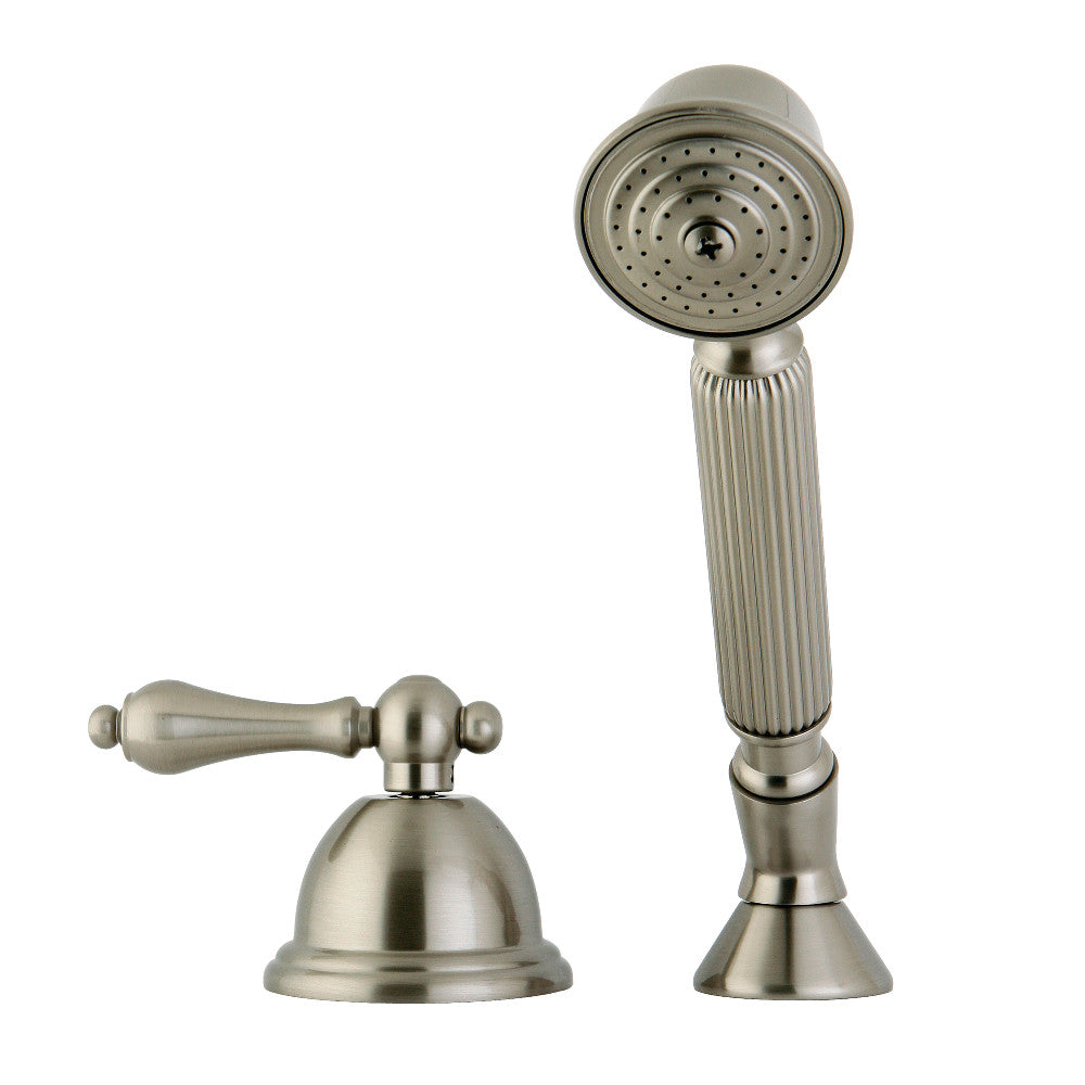 Kingston Brass KSK3358ALTR Transfer Valve Set for Roman Tub Filler, Brushed Nickel - BNGBath