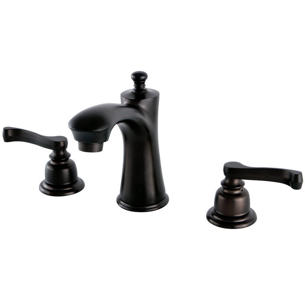 Kingston Brass KB7965FL 8 in. Widespread Bathroom Faucet, Oil Rubbed Bronze - BNGBath