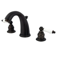 Thumbnail for Kingston Brass KB985PL Victorian 2-Handle 8 in. Widespread Bathroom Faucet, Oil Rubbed Bronze - BNGBath