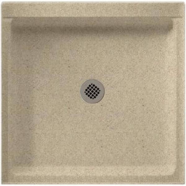 36" x 36" Swanstone Single Threshold Shower Pan - BNGBath