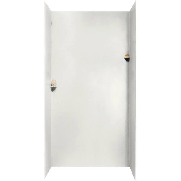 Swan Solid Surface 48-In X 48-In X 96-In Shower Wall Surround - BNGBath