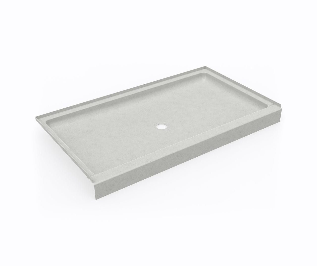 34" x 60" Swanstone Solid Surface Single Threshold Shower Base - BNGBath