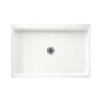 Thumbnail for 48-In X 32-In Swanstone Shower Base With Center Drain - BNGBath