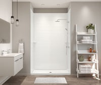 36" x 36" Swanstone Single Threshold Shower Pan - BNGBath