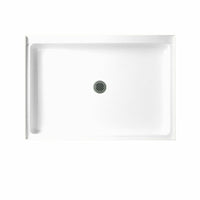 Thumbnail for Swan SS-3442-010 Solid Surface 42-in x 34-in Shower Base - BNGBath