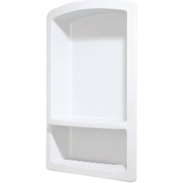 4.313-In D X 15-In W X 22-In H Solid Surface Soap Dish By Swan - BNGBath