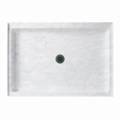 48-In X 32-In Swanstone Shower Base With Center Drain - BNGBath