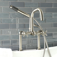 Thumbnail for Aqua Vintage AE8401DX Concord Deck Mount Clawfoot Tub Faucet, - BNGBath