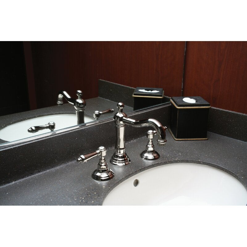 ROHL Acqui Column Spout Widespread Bathroom Faucet - BNGBath