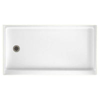 Thumbnail for 32-In D X 60-In W X 4.3125-In H Veritek Shower Base With Right-Hand Drain - BNGBath