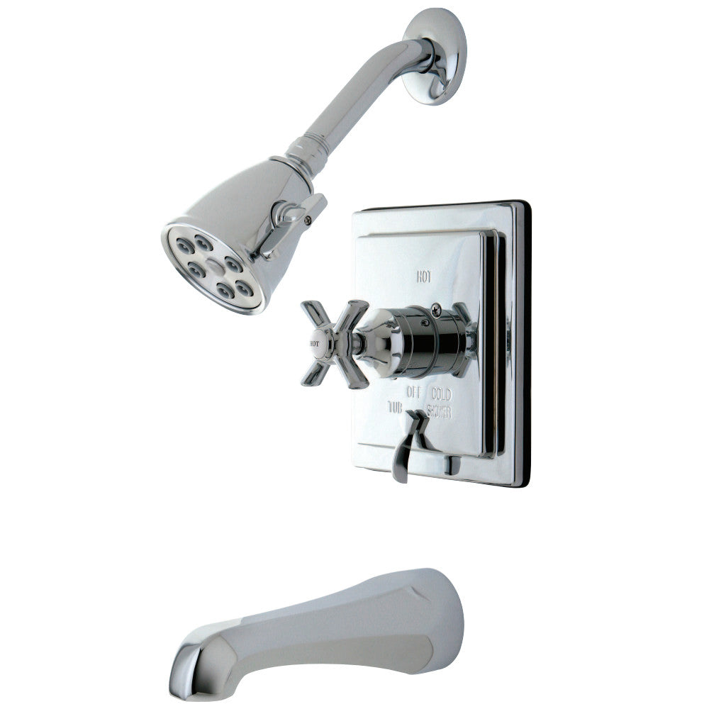 Kingston Brass VB86510ZX Tub/Shower Faucet, Polished Chrome - BNGBath