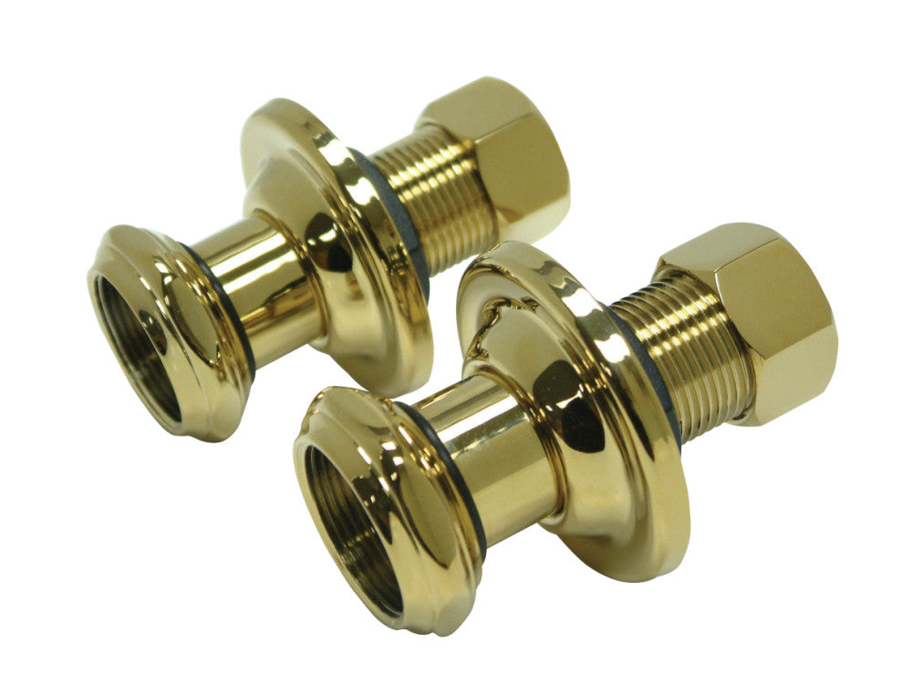 Kingston Brass CCU4102 1-3/4" Wall Union Extension, Polished Brass - BNGBath