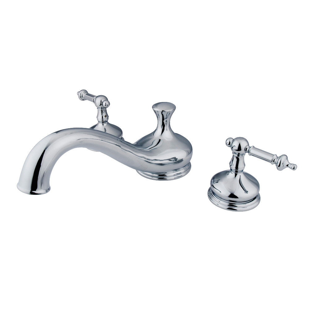 Kingston Brass KS3331TL Tuscany Roman Tub Faucet, Polished Chrome - BNGBath