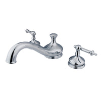 Thumbnail for Kingston Brass KS3331TL Tuscany Roman Tub Faucet, Polished Chrome - BNGBath