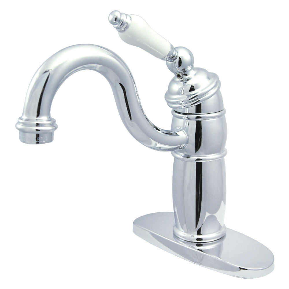 Kingston Brass KB1481PL Victorian Single-Handle Monoblock Bar Faucet, Polished Chrome - BNGBath