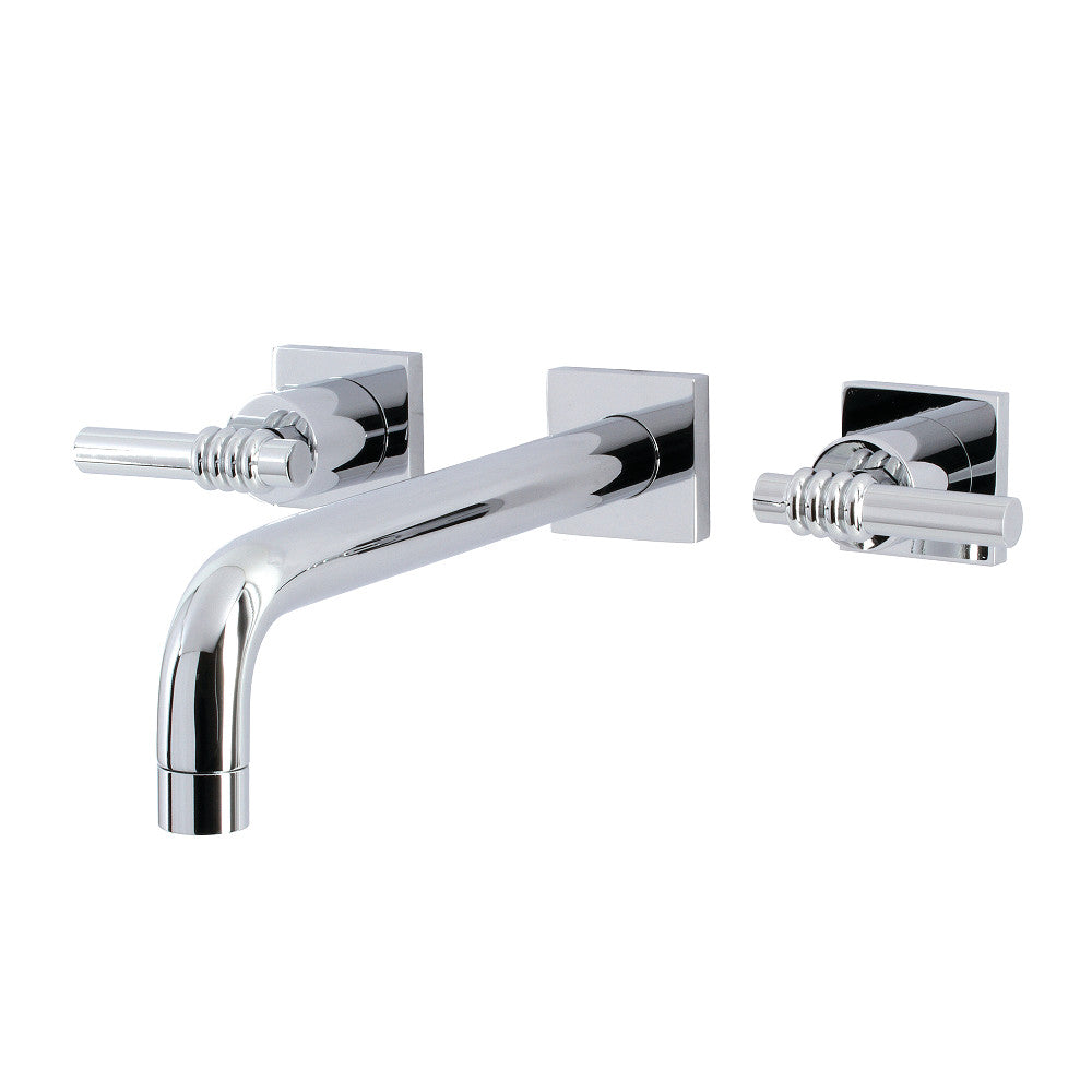 Kingston Brass KS6021ML Milano Wall Mount Tub Faucet, Polished Chrome - BNGBath