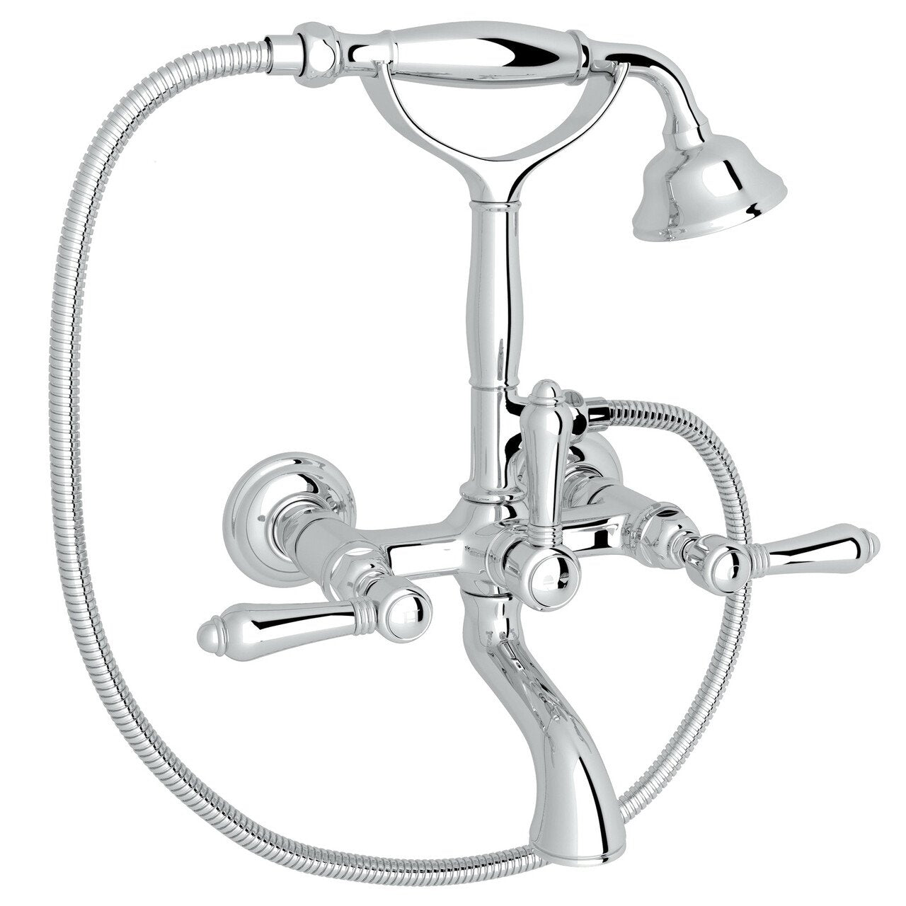 ROHL Exposed Wall Mount Tub Filler with Handshower - BNGBath