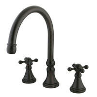 Thumbnail for Kingston Brass KS2345KX Roman Tub Faucet, Oil Rubbed Bronze - BNGBath