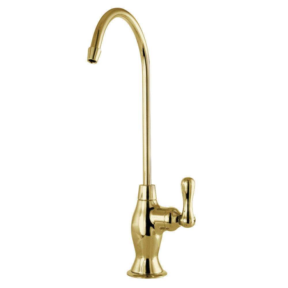 Kingston Brass KSAG3192AL Restoration Reverse Osmosis System Filtration Water Air Gap Faucet, Polished Brass - BNGBath