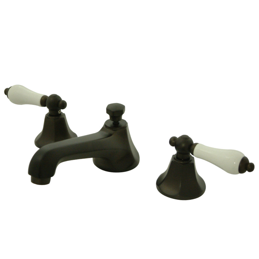 Kingston Brass KS4465PL 8 in. Widespread Bathroom Faucet, Oil Rubbed Bronze - BNGBath